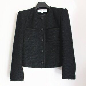 New Veronica Beard Lars Metallic Cotton Blend Tweed Jacket, Size 6,8